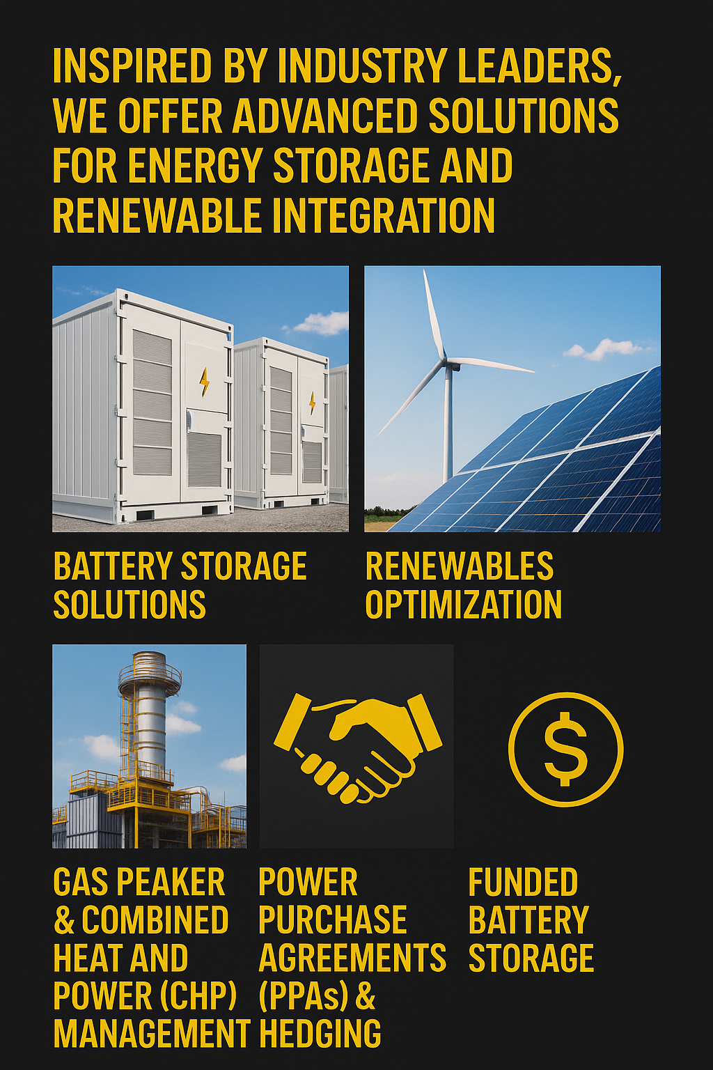 Stockage de Batterie et Optimisation des Renouvelables